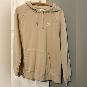 Nike Beige Pullover Hoodie